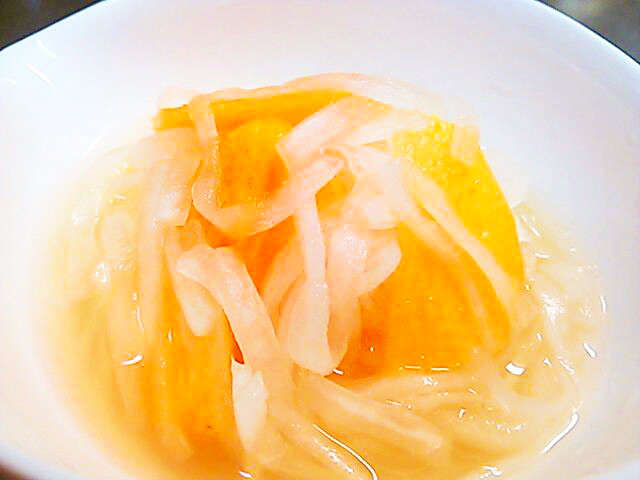 季節限定 ♥ 柿と大根のなます